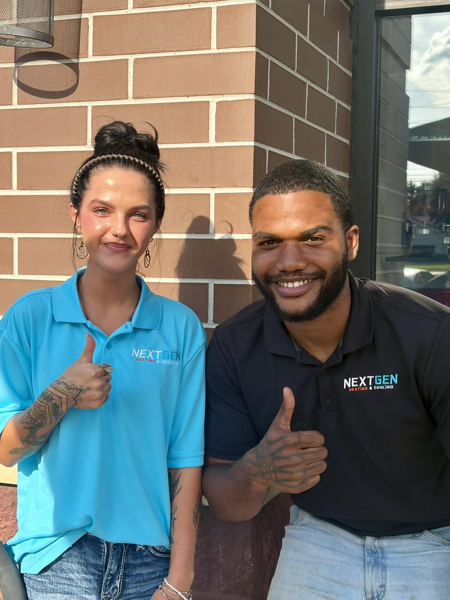 Nextgen Heating and Cooling client care specialists